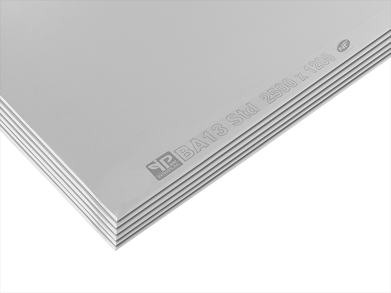 Plaque de plâtre BA13 standard