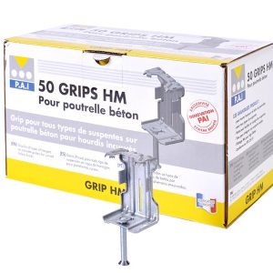Grip Hourdis Multi usage sur poutrelles béton - boîte de 50