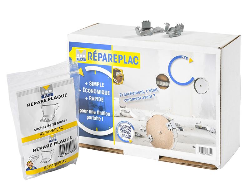 Accessoire de réparation de plaque de plâtre - sachet de 28